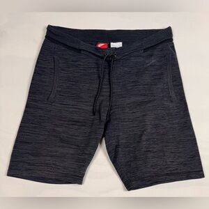Nike Sportswear Tech Knit Shorts Mens M 9.5” Inseam Black